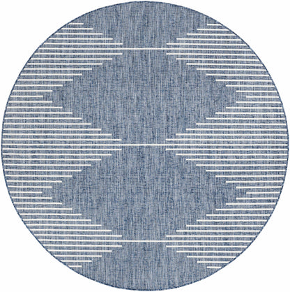 Navy Outdoor Rug - Durable Stylish Area Rug for Patios and Decks