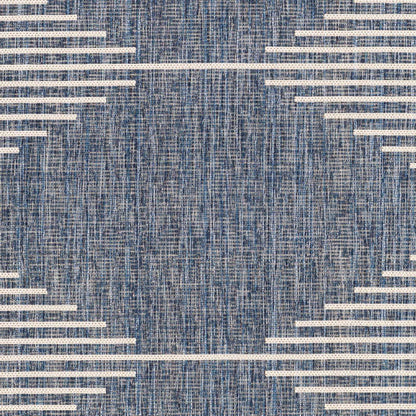 Navy Outdoor Rug - Durable Stylish Area Rug for Patios and Decks