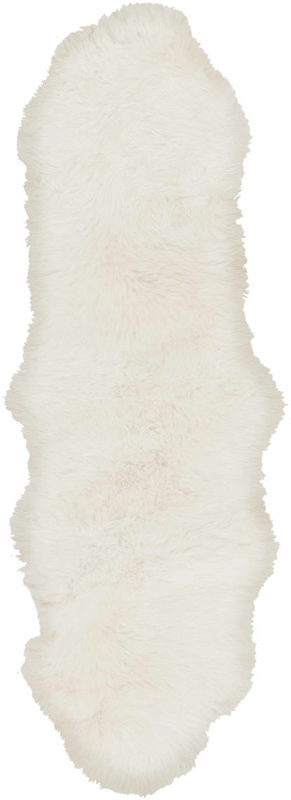 Soft White Sheepskin Rug - Premium Cozy Home Décor