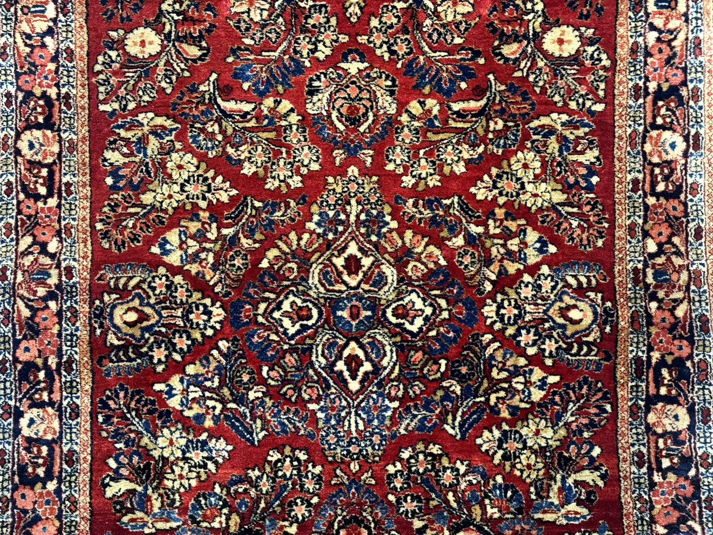 Floral Persian rug