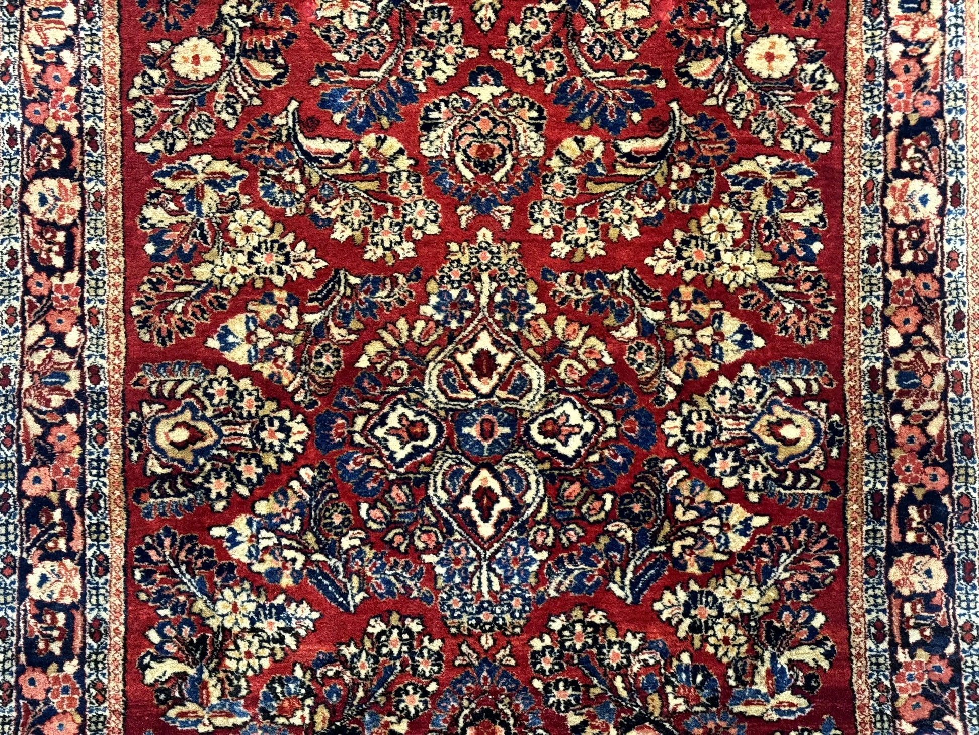 Floral Persian rug