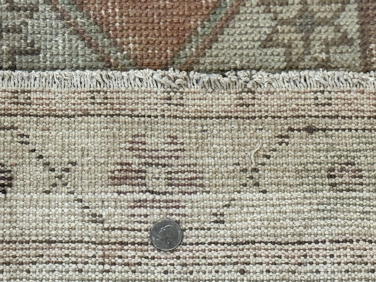 Antique Turkish Runner Rug Three By Nine Point Six Handmade Wool Geometric Vintage Farmhouse Style