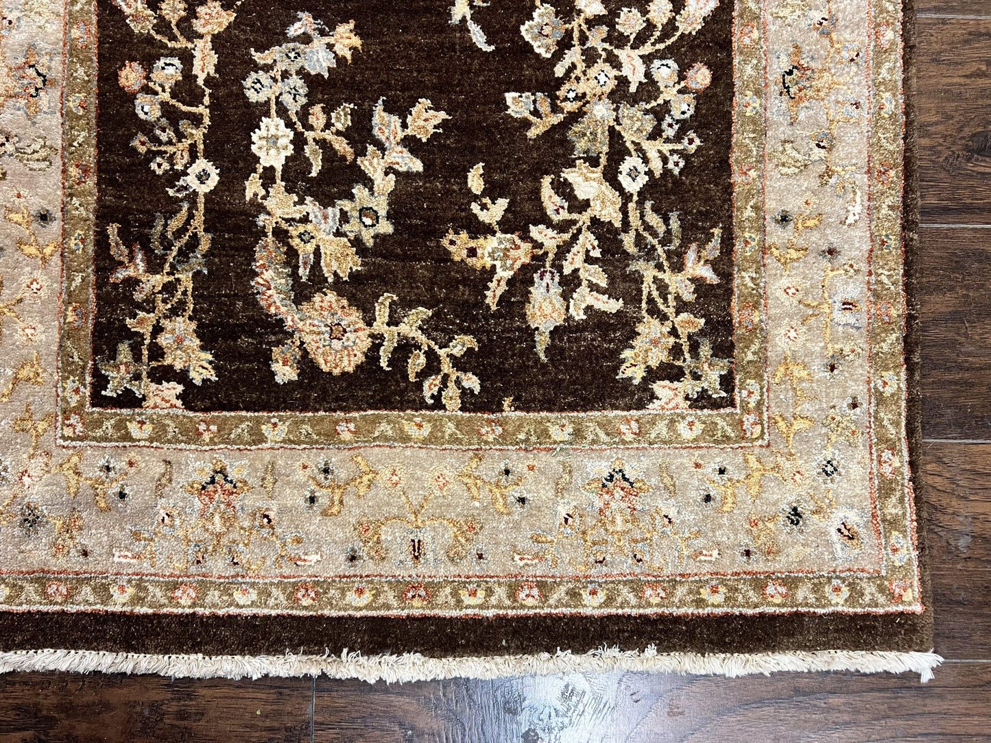 Peshawar Runner Rug Hand Knotted Wool 3x20