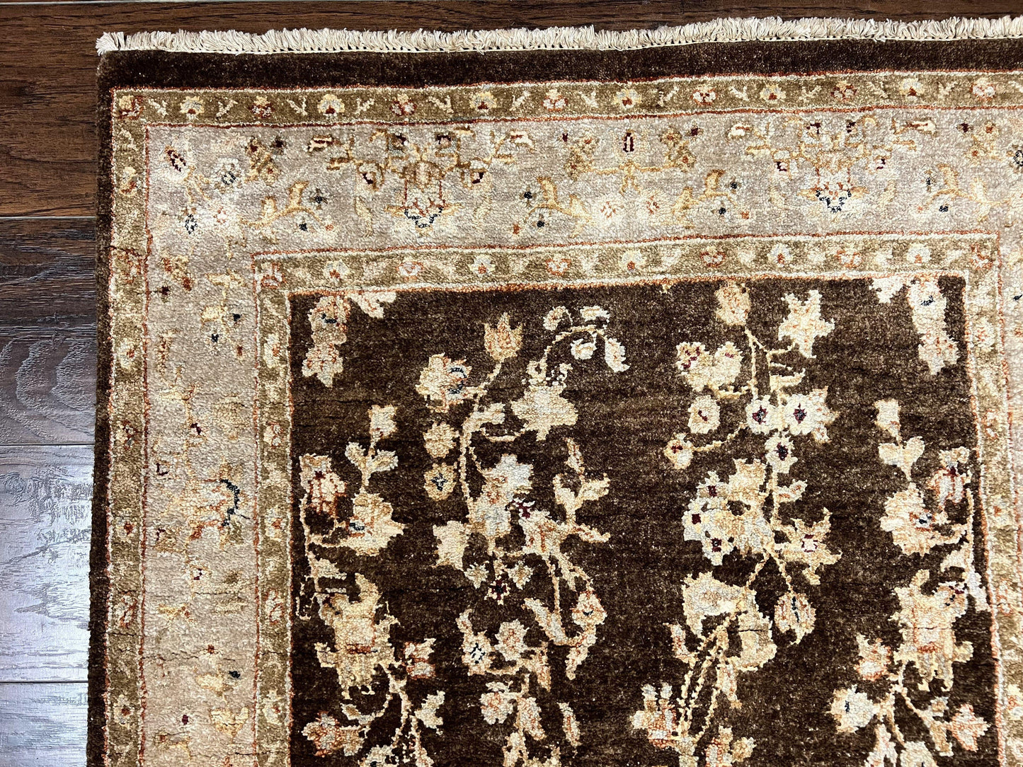 Peshawar Runner Rug Hand Knotted Wool 3x20