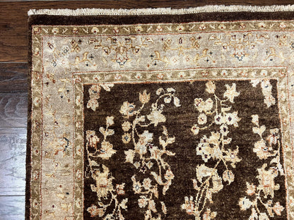 Peshawar Runner Rug Hand Knotted Wool 3x20