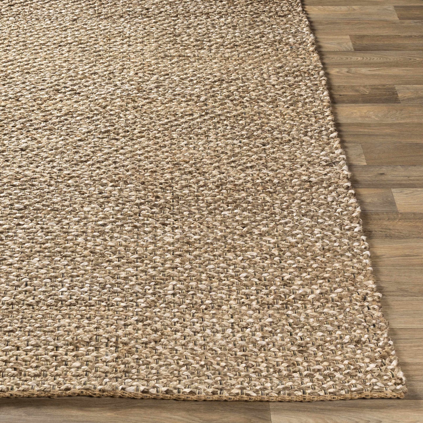 Natural Jute Rug - Eco-Friendly Hand Woven Floor Decor