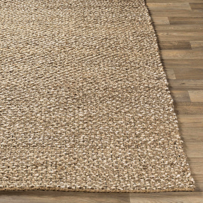 Natural Jute Rug - Eco-Friendly Hand Woven Floor Decor