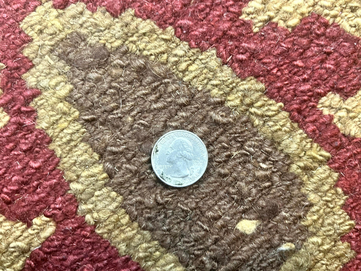 Tibetan Aubusson Rug 8x10 Handmade Wool Floral Vintage Traditional