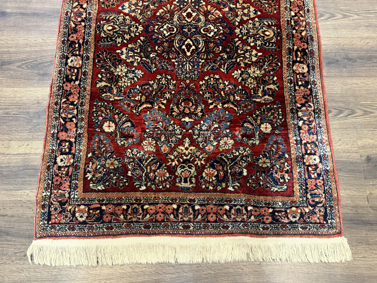 Hand-knotted rug