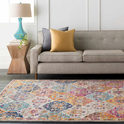 Colorful Area Rug - Living Room Bedroom  Playroom Décor
