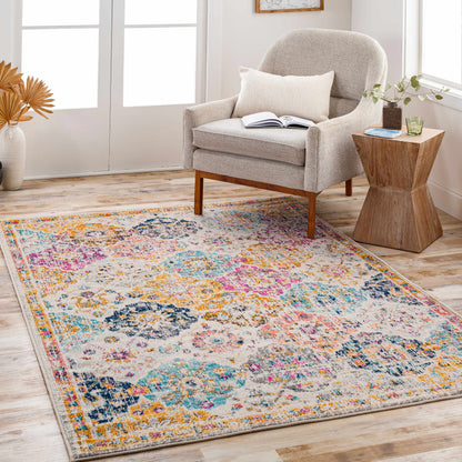 Colorful Area Rug - Living Room Bedroom  Playroom Décor