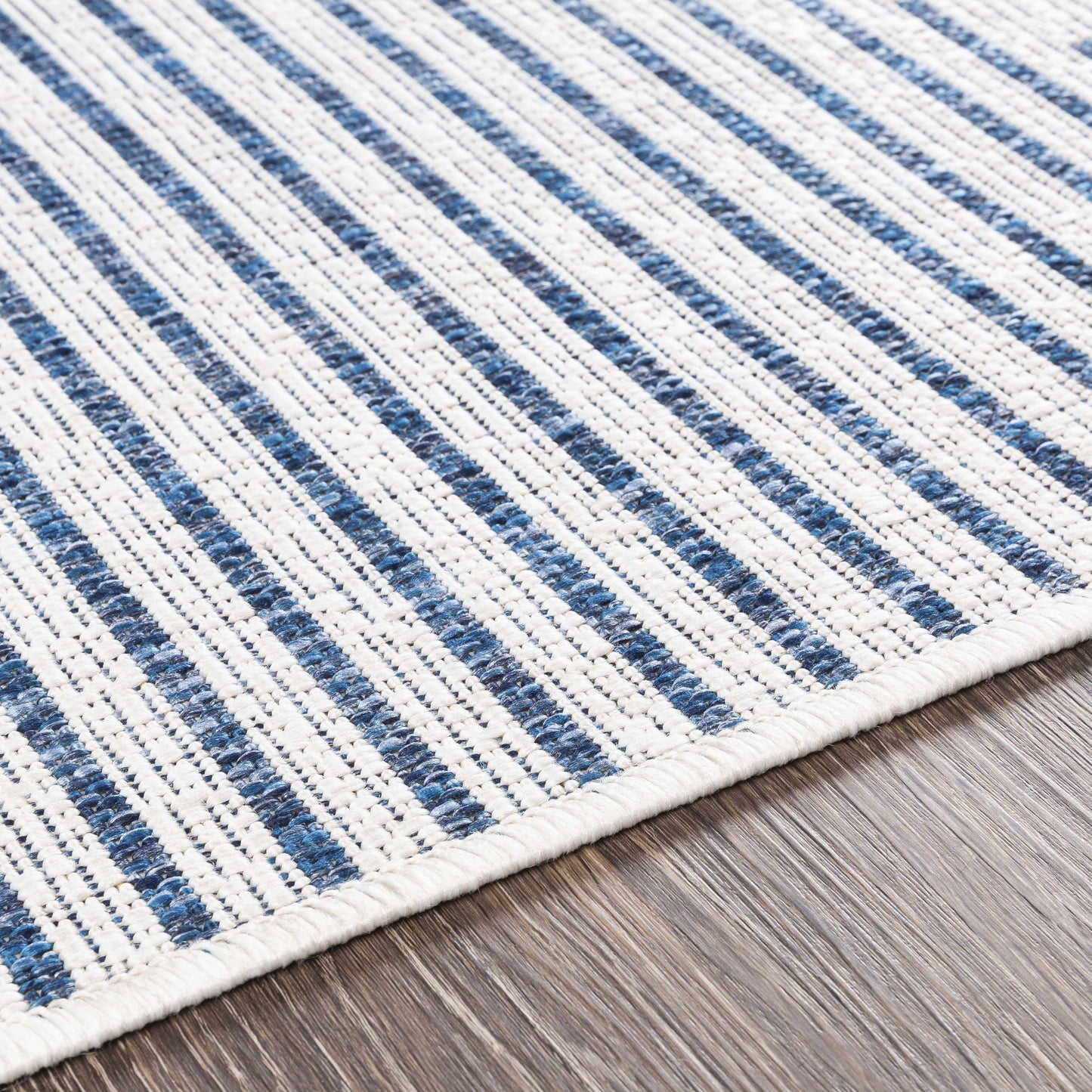 Stephan Blue Outdoor Area Rug - Stylish Durable Patio Decor