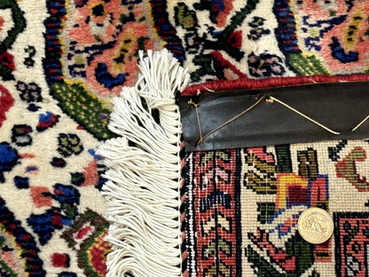 Persian Kurdish Rug 8x11 Boteh Design With Repeated Paisleys And Bird Pictorials Sannadaji Carpet