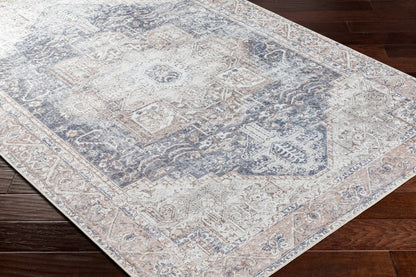 Rosman beige rug pattern