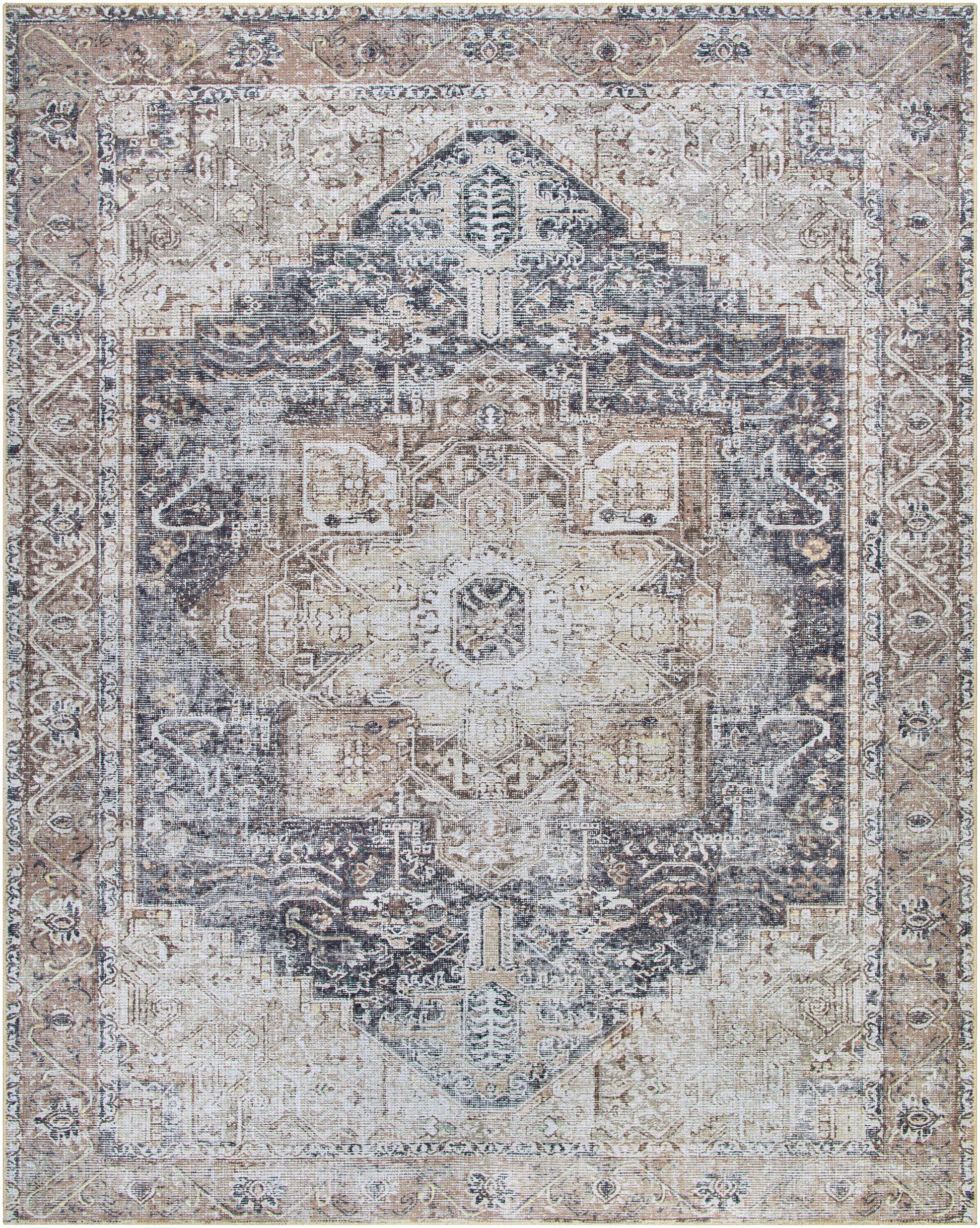 Rosman rug top view