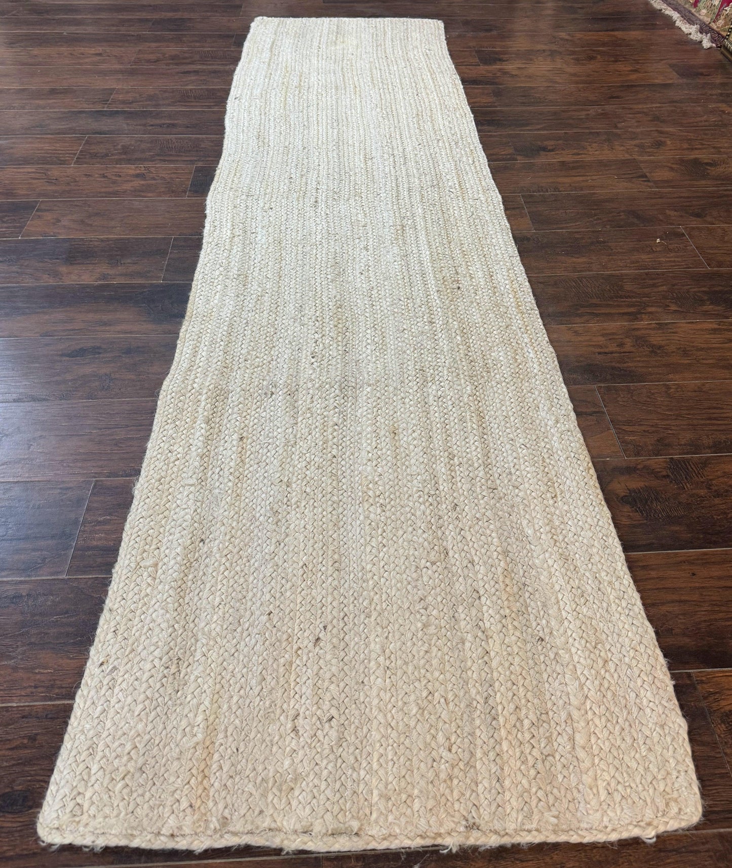 Modern Jute Runner Rug For Hallway And Kitchen Farmhouse Decor Light Durable