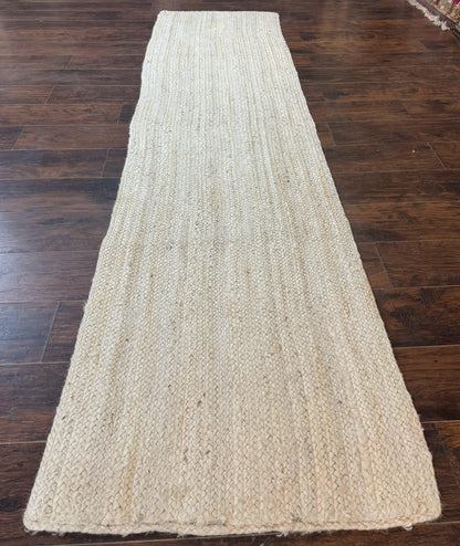 Modern Jute Runner Rug For Hallway And Kitchen Farmhouse Decor Light Durable