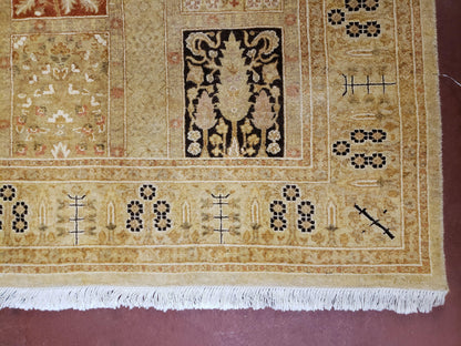 Persian Runner Rug Safavieh Haji Jalil Hand Knotted Wool Panel Design 3ft By 12ft