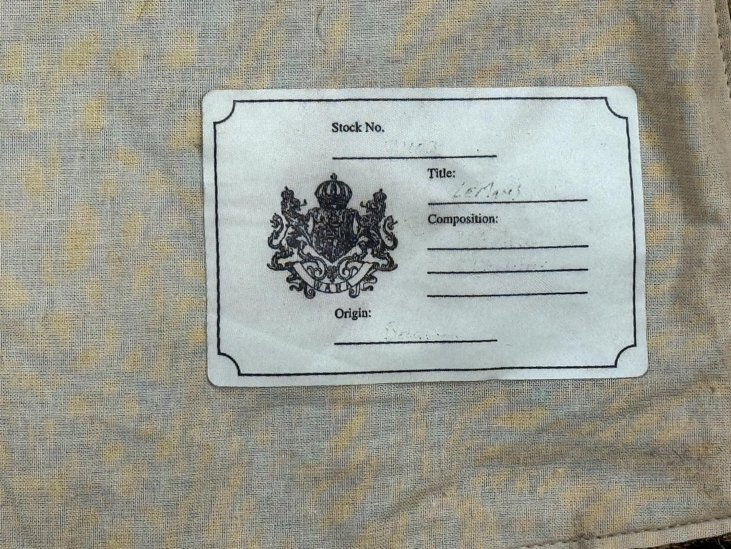 Vintage European Tapestry The Royal Hunt 5.5 x 8 Loomed Wool Cotton Wall Art