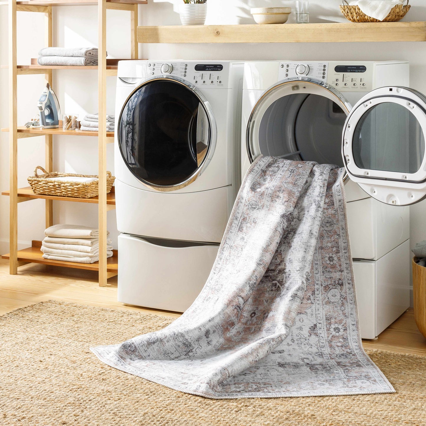 Washable Tumble Dry Rug - Soft Durable Easy Care for Any Room