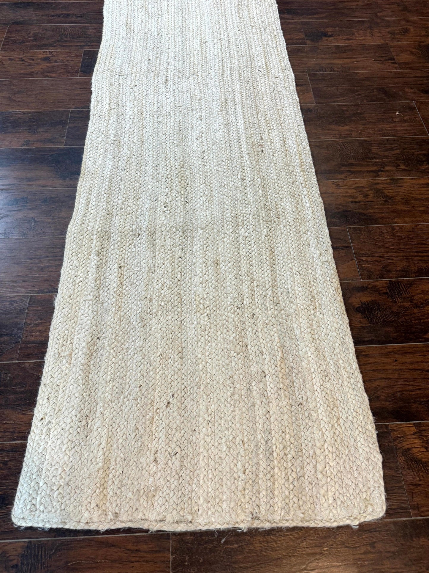 Modern Jute Runner Rug For Hallway And Kitchen Farmhouse Decor Light Durable