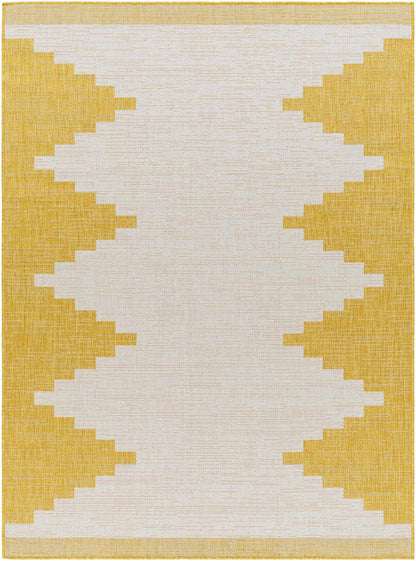 Yellow Outdoor Rug - Djugun Collection for Stylish Patios