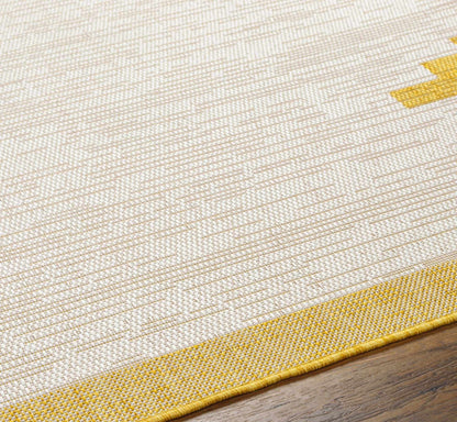 Yellow Outdoor Rug - Djugun Collection for Stylish Patios