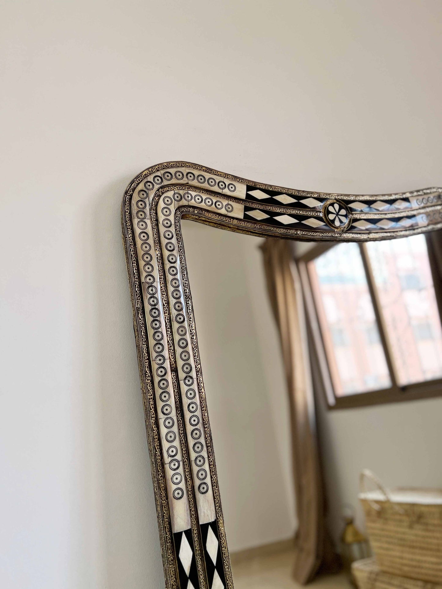 Moroccan full length mirror