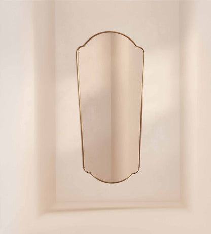 Moroccan arched decorative mirror