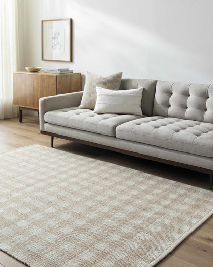 Garth Wool Area Rug - Cozy Handcrafted Soft Rug for Modern Homes