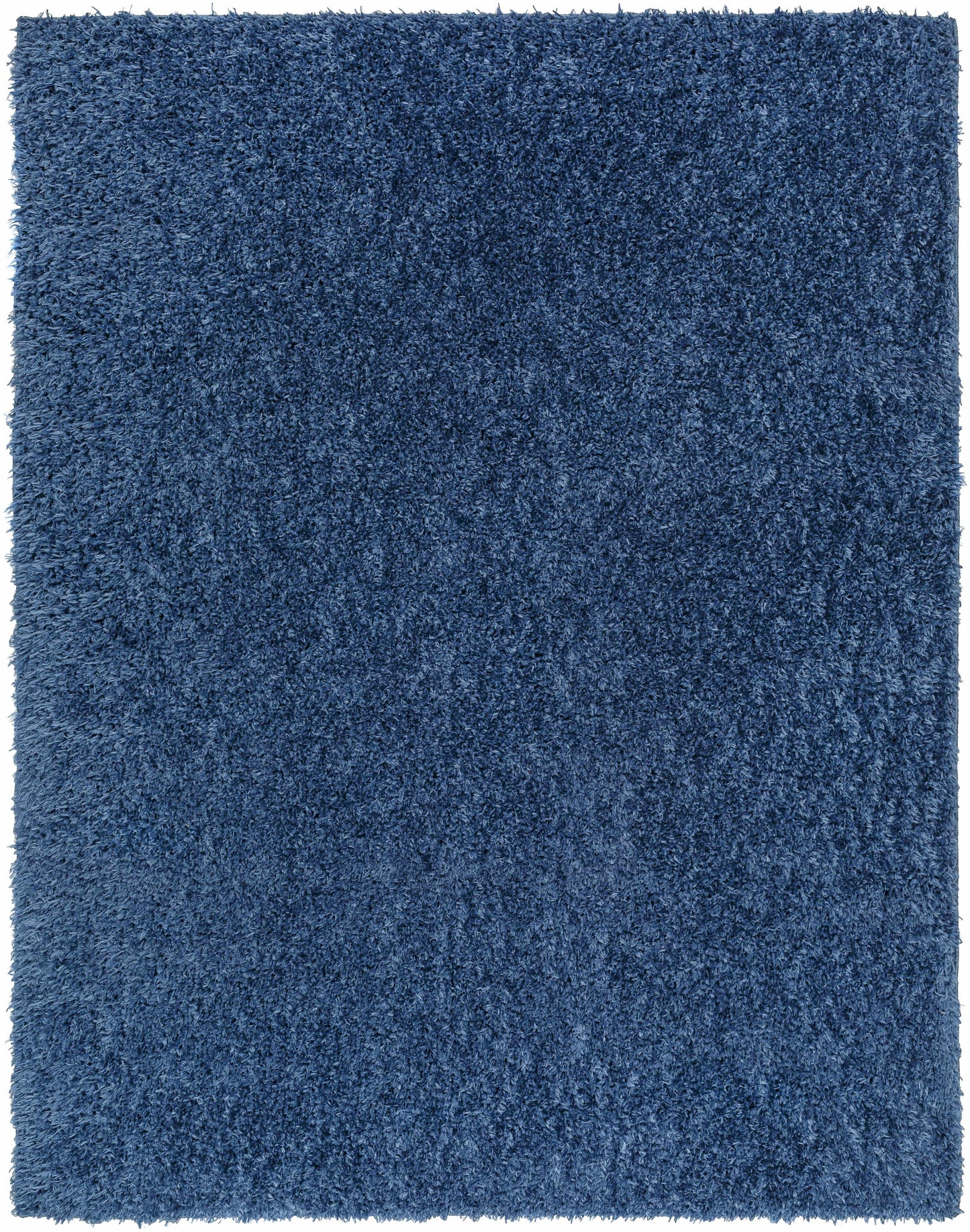 Washable Dark Blue Shag Rug - Faina Collection Cozy Home Decor