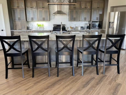 Vineyard Stool Two Height Options Counter Height And Bar Height Adjustable