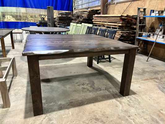 Pub height farmhouse table