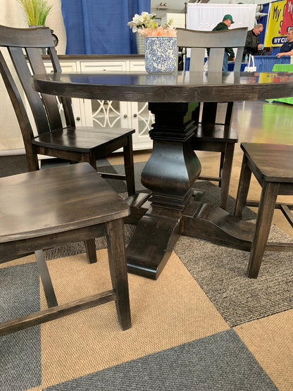 Pedestal dining table