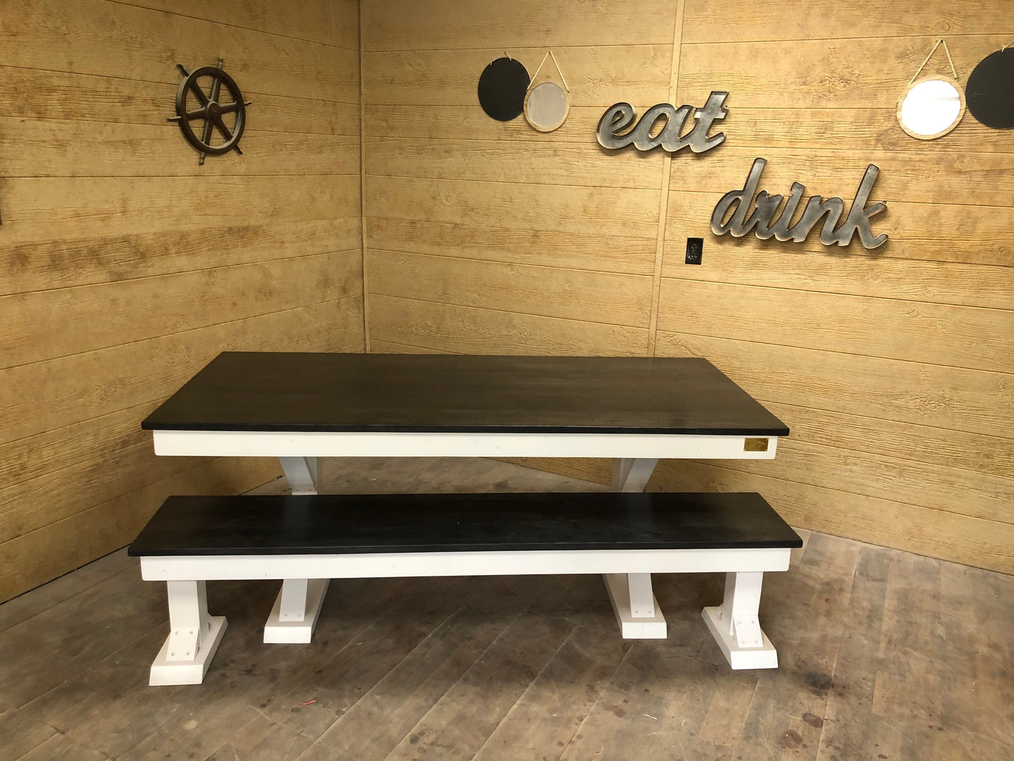 Trestle X Bench for Trestle X Table 15 Inch Wide 18 Inch High