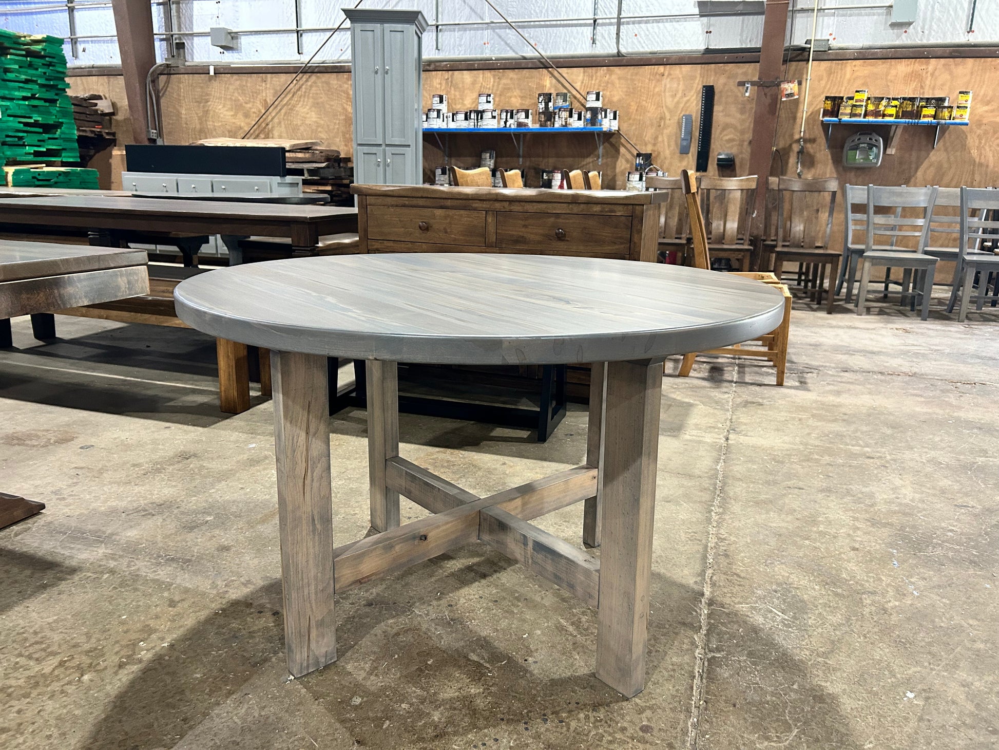Custom dining table