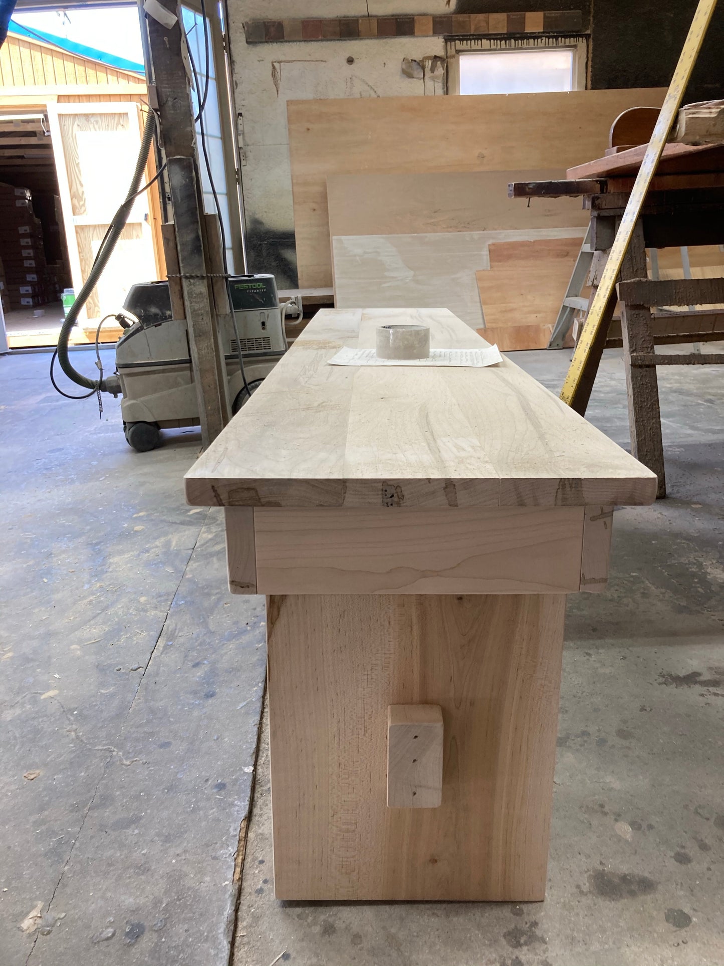 Pedestal Bench For Pedestal Table Custom Length Between Table Legs