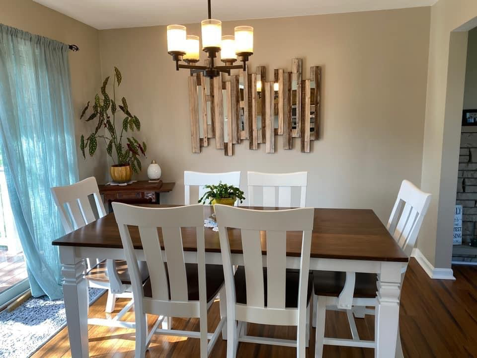 Java Leg Dining Table Handmade From Kiln Dried Hard Maple
