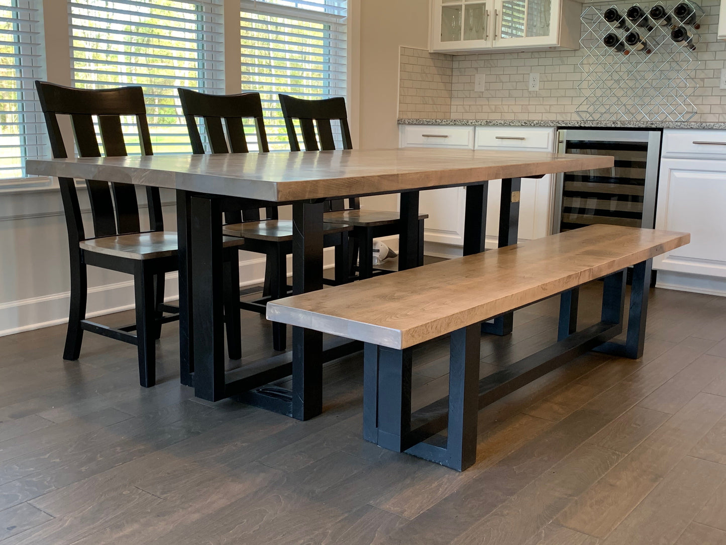 Heston Dining Table Made To Order Handcrafted Premium Solid Wood