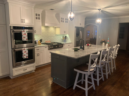 Charlotte Swivel Stool With Two Height Options And Custom Finish