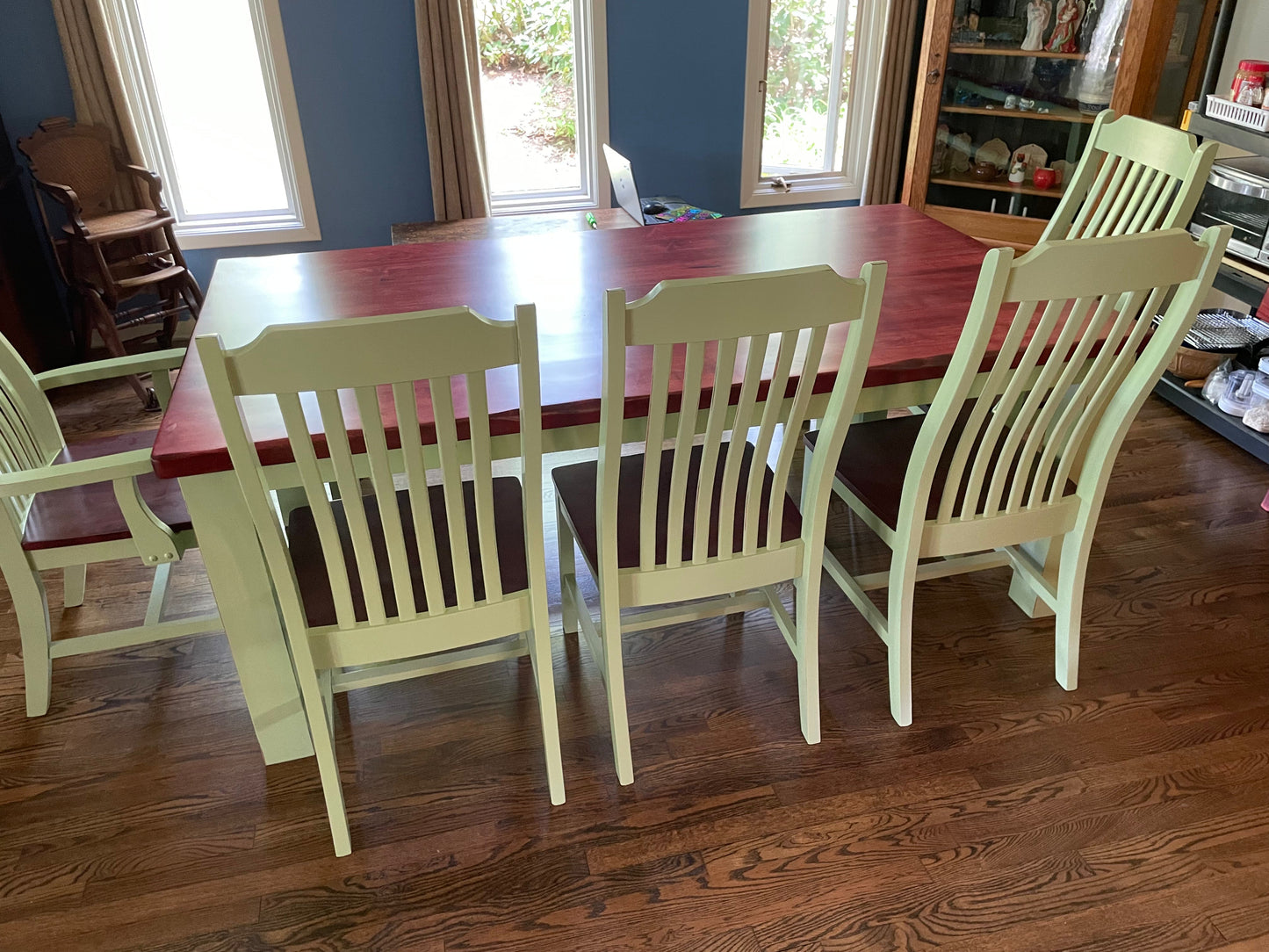 Steambent Mission Dining Chair Modern Sturdy Wood Finish Options