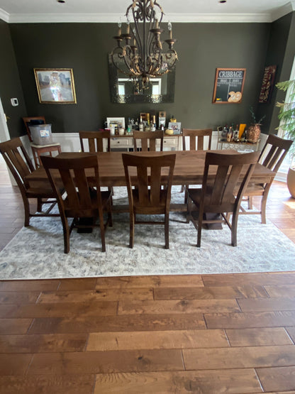 Ava Chair Solid Wood Modern Dining Chair Customizable Color Finish