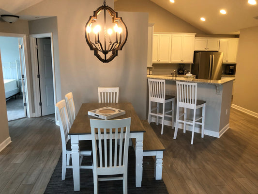 Tall Mission Chair For Dining Tables Sturdy Modern Style Chair With Finish Options