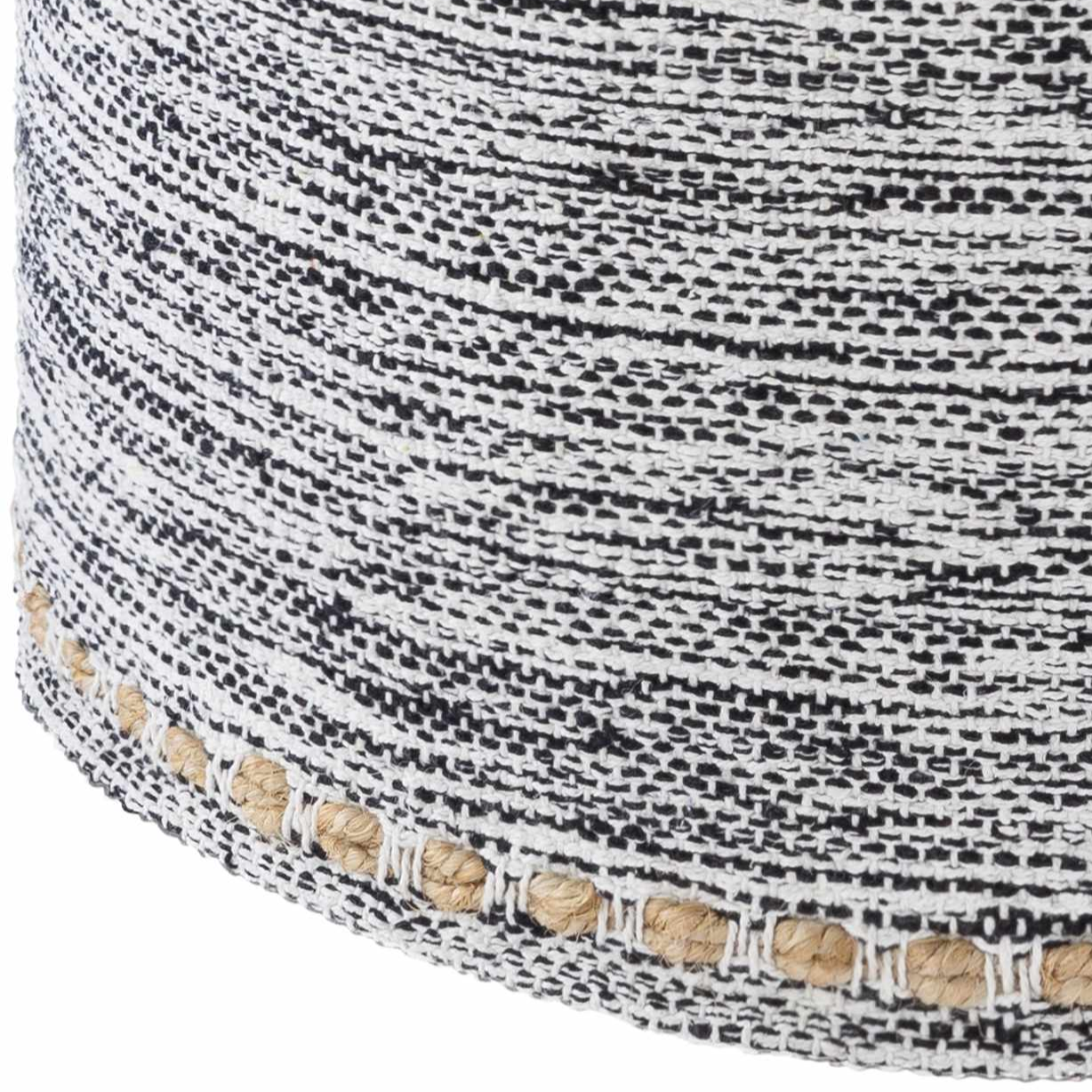 Modern decorative pouf