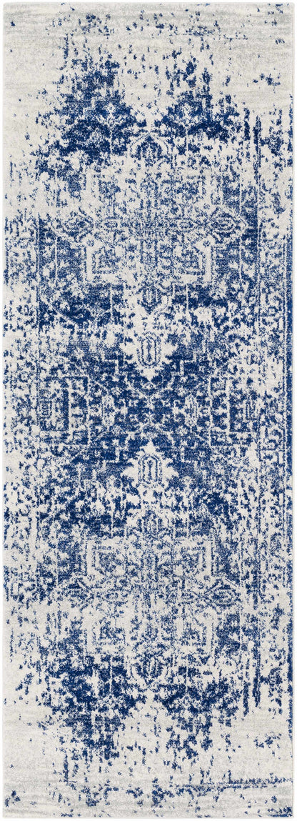Navy Area Rug - Elegant Modern Home Décor Rug