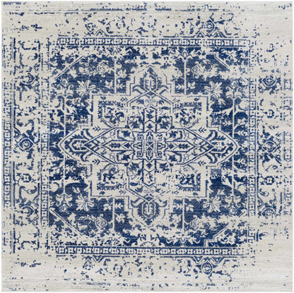 Navy Area Rug - Elegant Modern Home Décor Rug