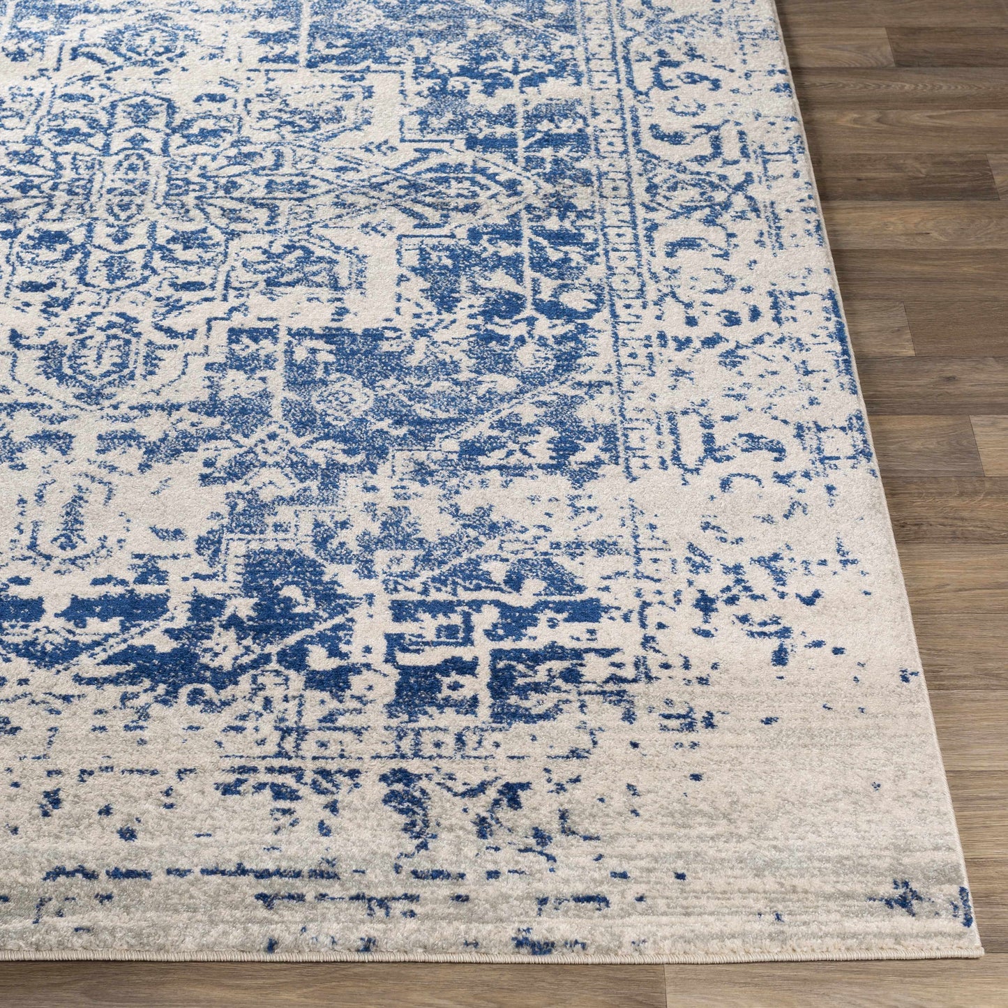 Navy Area Rug - Elegant Modern Home Décor Rug