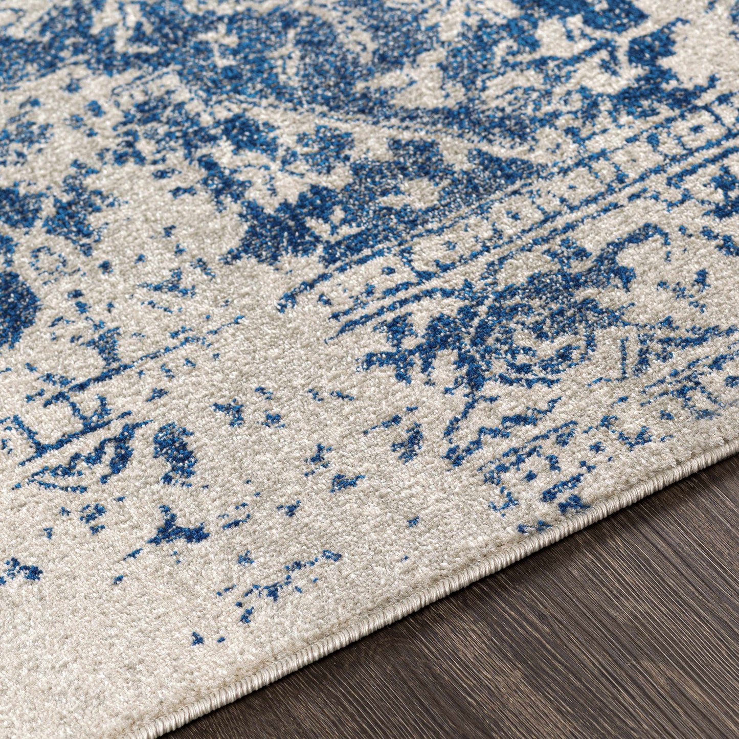 Navy Area Rug - Elegant Modern Home Décor Rug