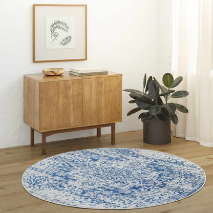 Navy Area Rug - Elegant Modern Home Décor Rug