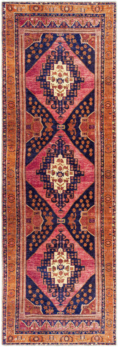 Vintage Washable Flat Pile Rug - Malamote Collection for Stylish Decor
